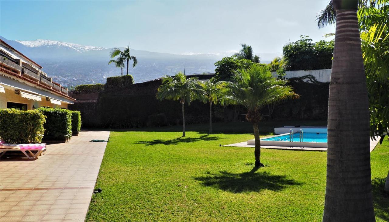 Elegant And Peaceful Aparments With Pool And Garden Apartman Puerto de la Cruz Kültér fotó